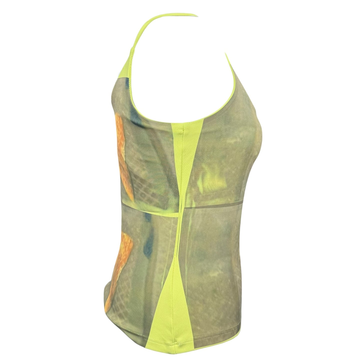 PIZZA RAT CHARTREUSE TANK - M