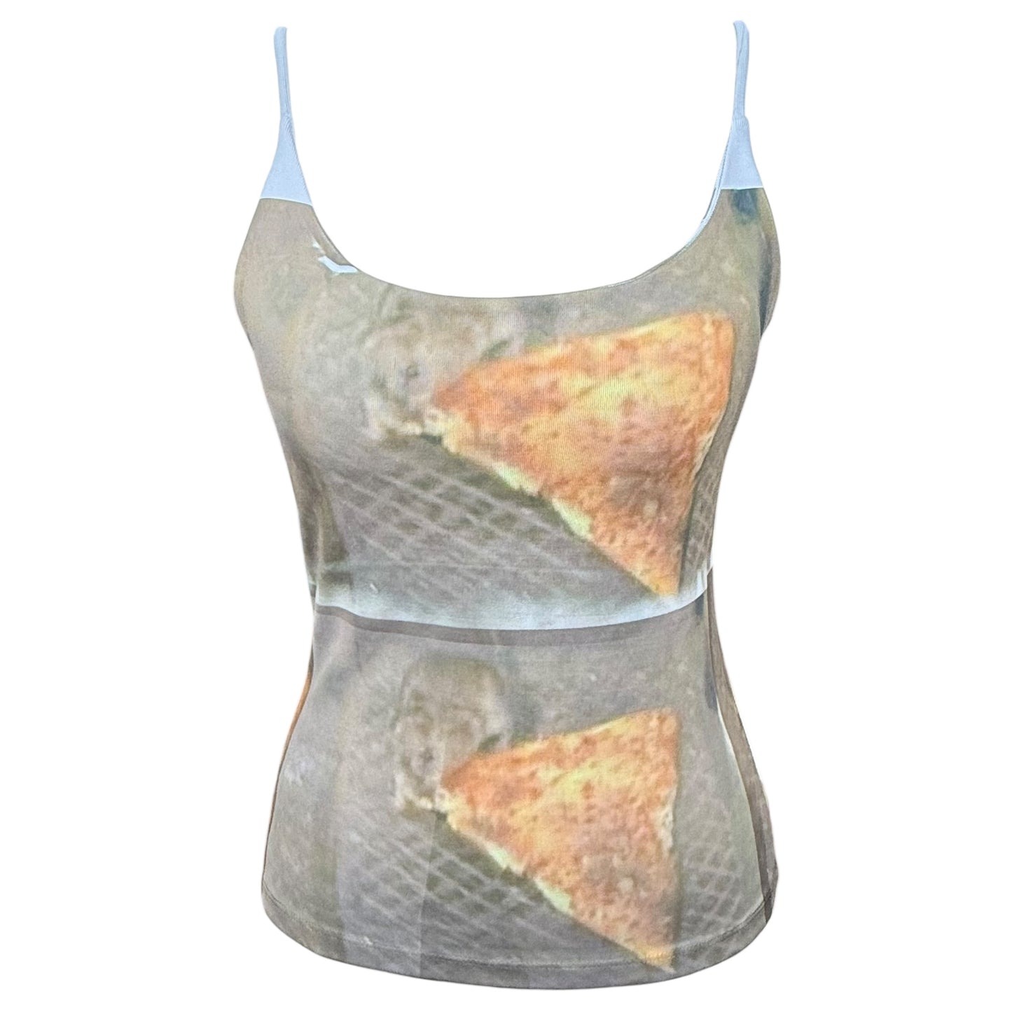 PIZZA RAT BABY BLUE TANK - M