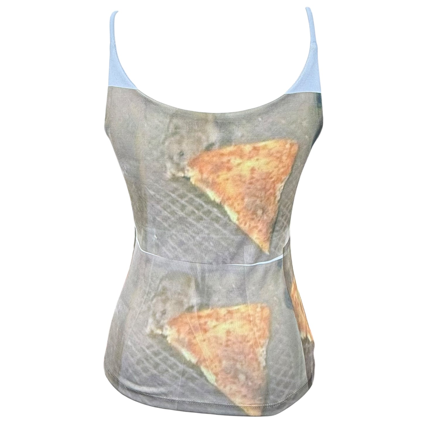 PIZZA RAT BABY BLUE TANK - M