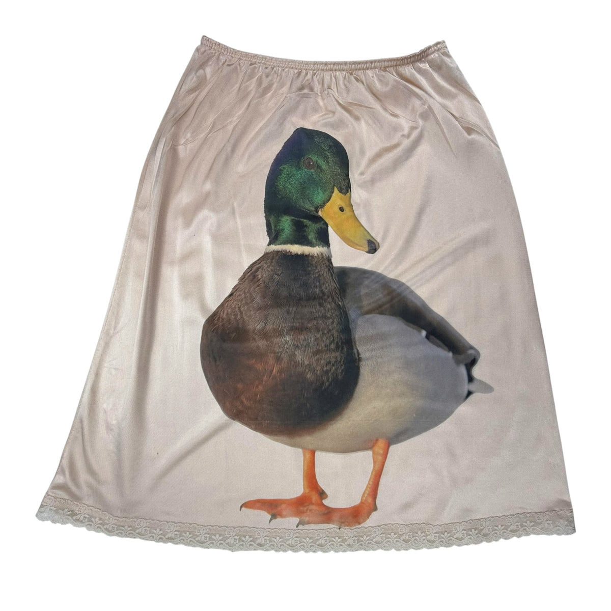 DUCK CHAMPAGNE SKIRT - XS