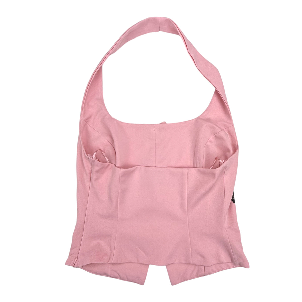 PINK CROW HALTER TOP - XS
