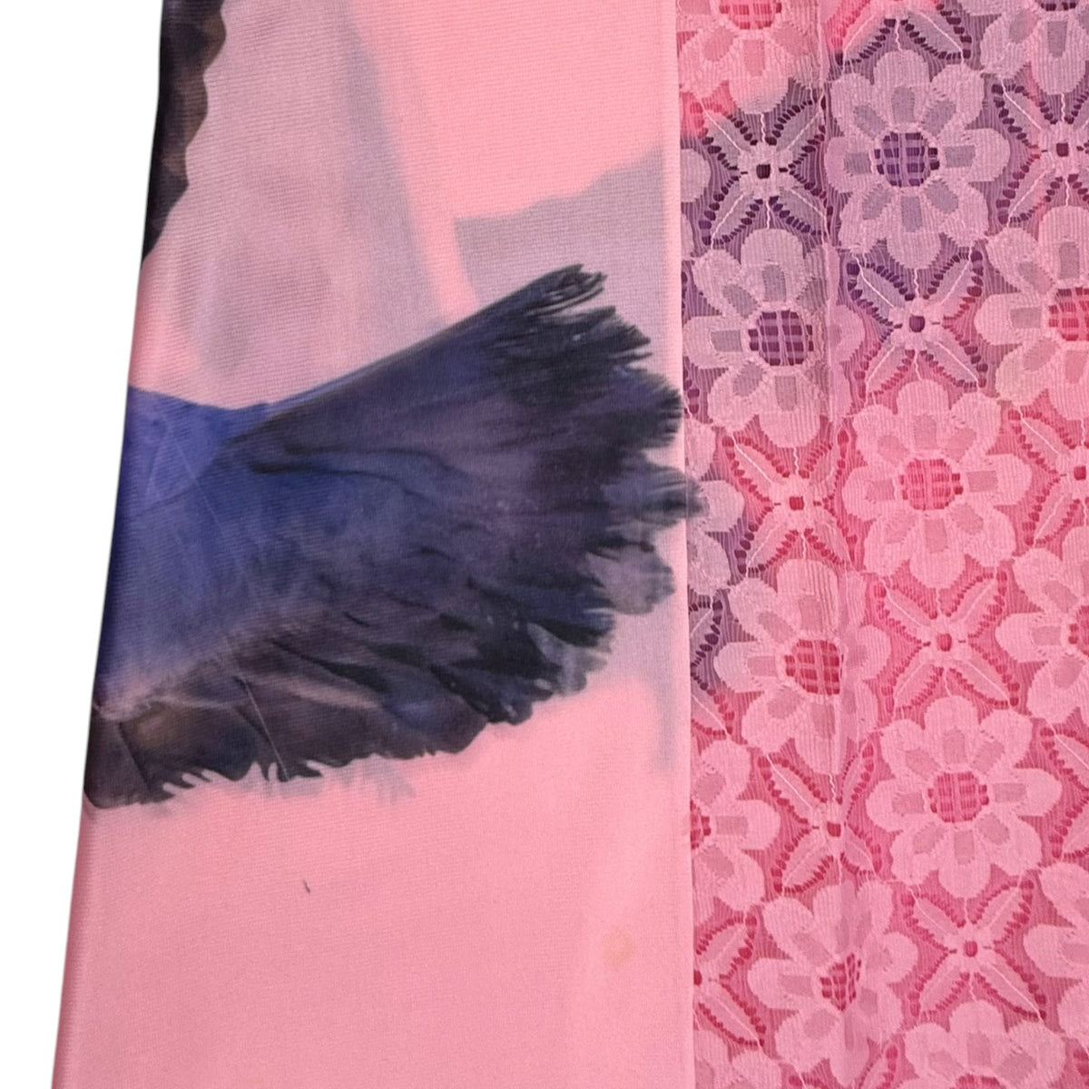 FLYING PIGEON PINK SLIP DRESS - S