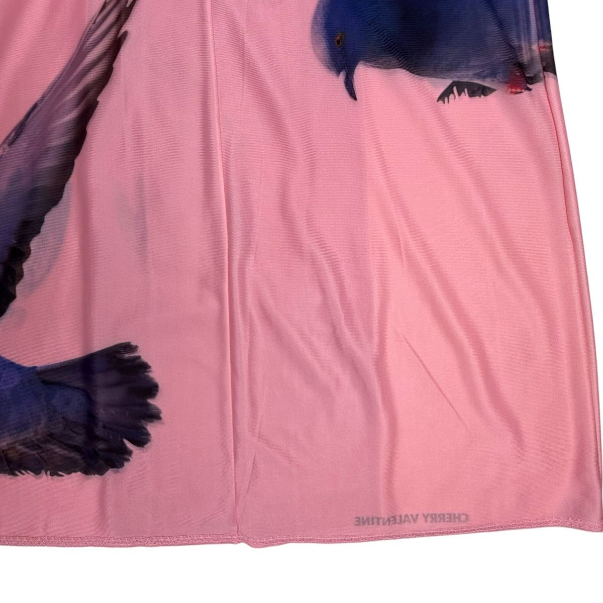 FLYING PIGEON PINK SLIP DRESS - S