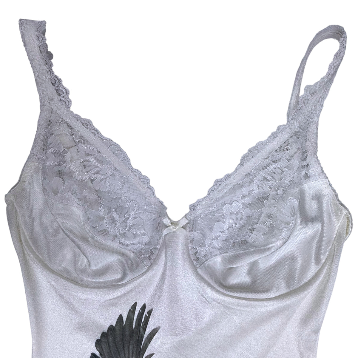 CROW WHITE LACE MINI DRESS - XS/S
