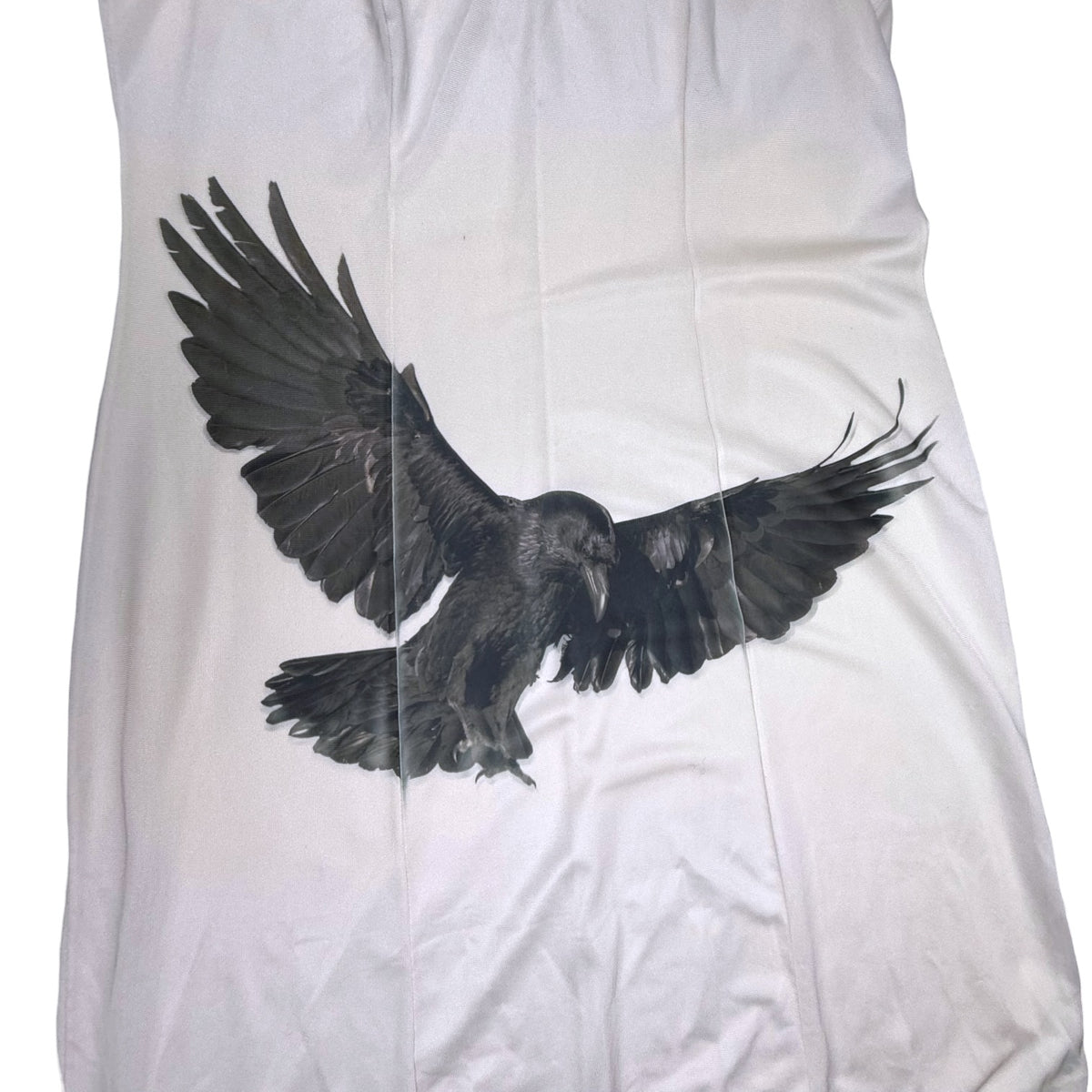 BIG CROW WHITE DRESS - L