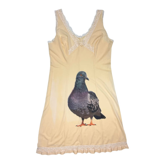 BIG PIGEON PALE YELLOW DRESS - L