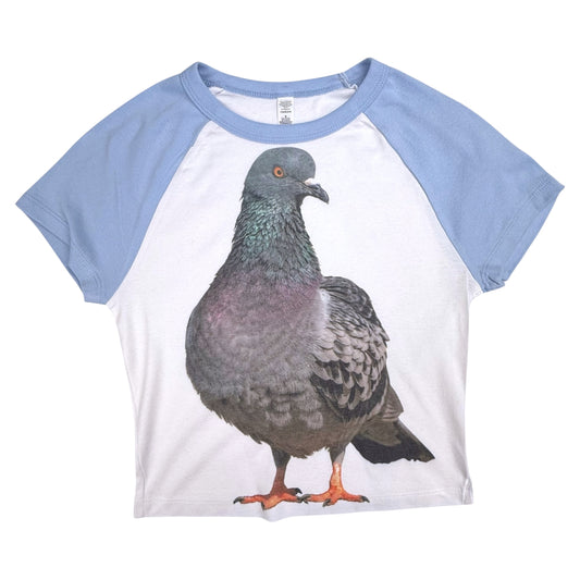 BLUE PIGEON BABY BASEBALL TEE *PRE-ORDER*