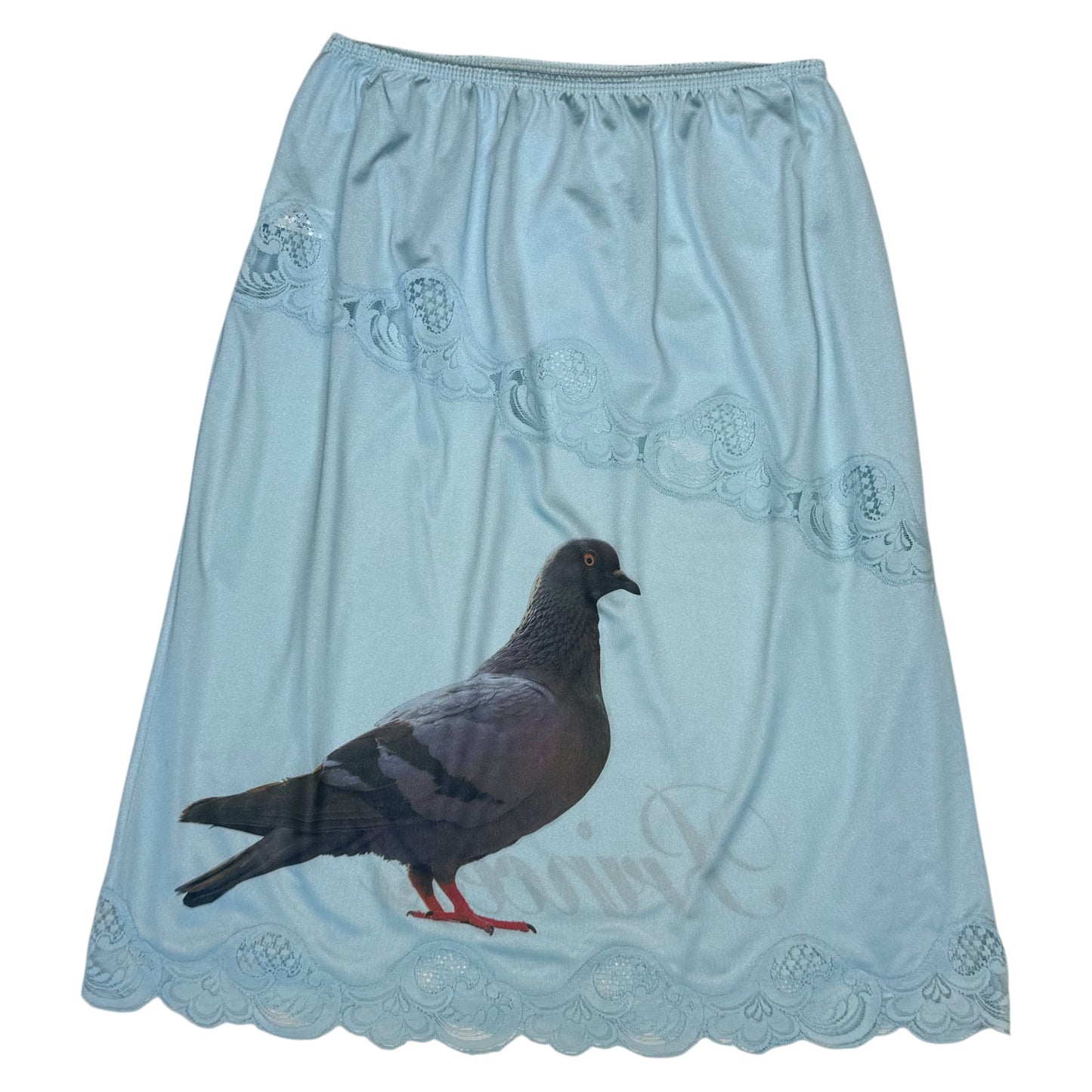 PRINCESS PIGEON BLUE LACE SKIRT - XS