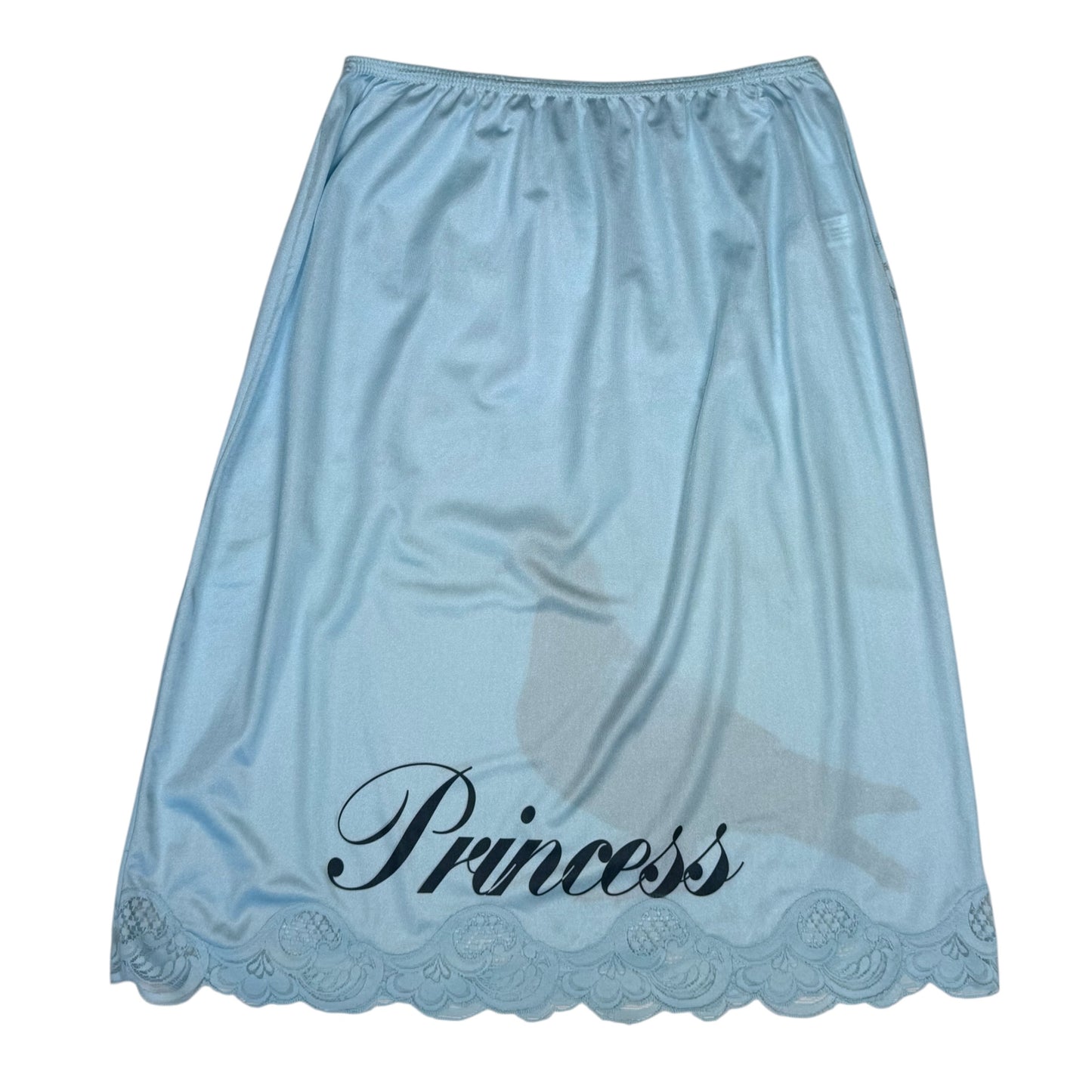 PRINCESS PIGEON BLUE LACE SKIRT - XS