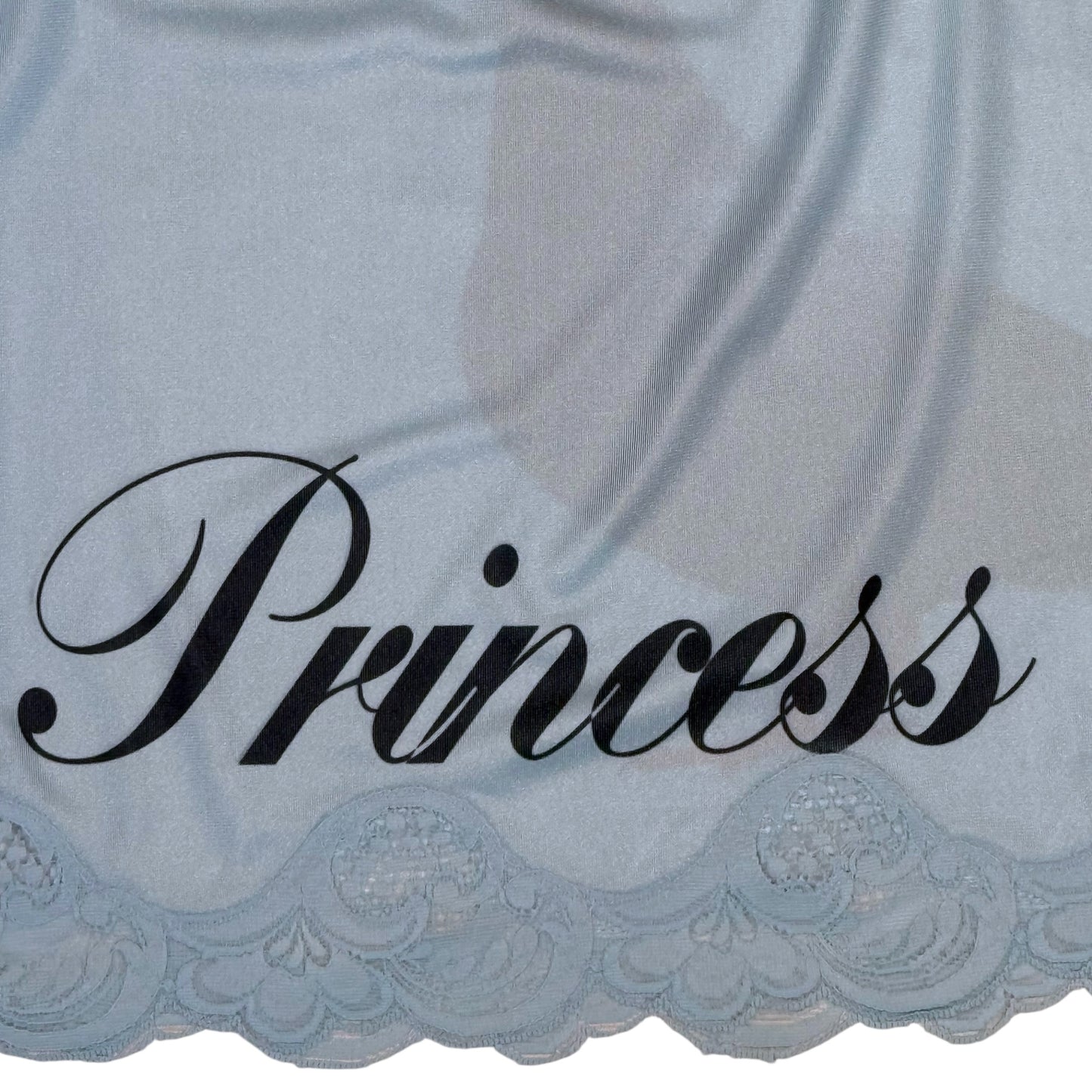 PRINCESS PIGEON BLUE LACE SKIRT - XS