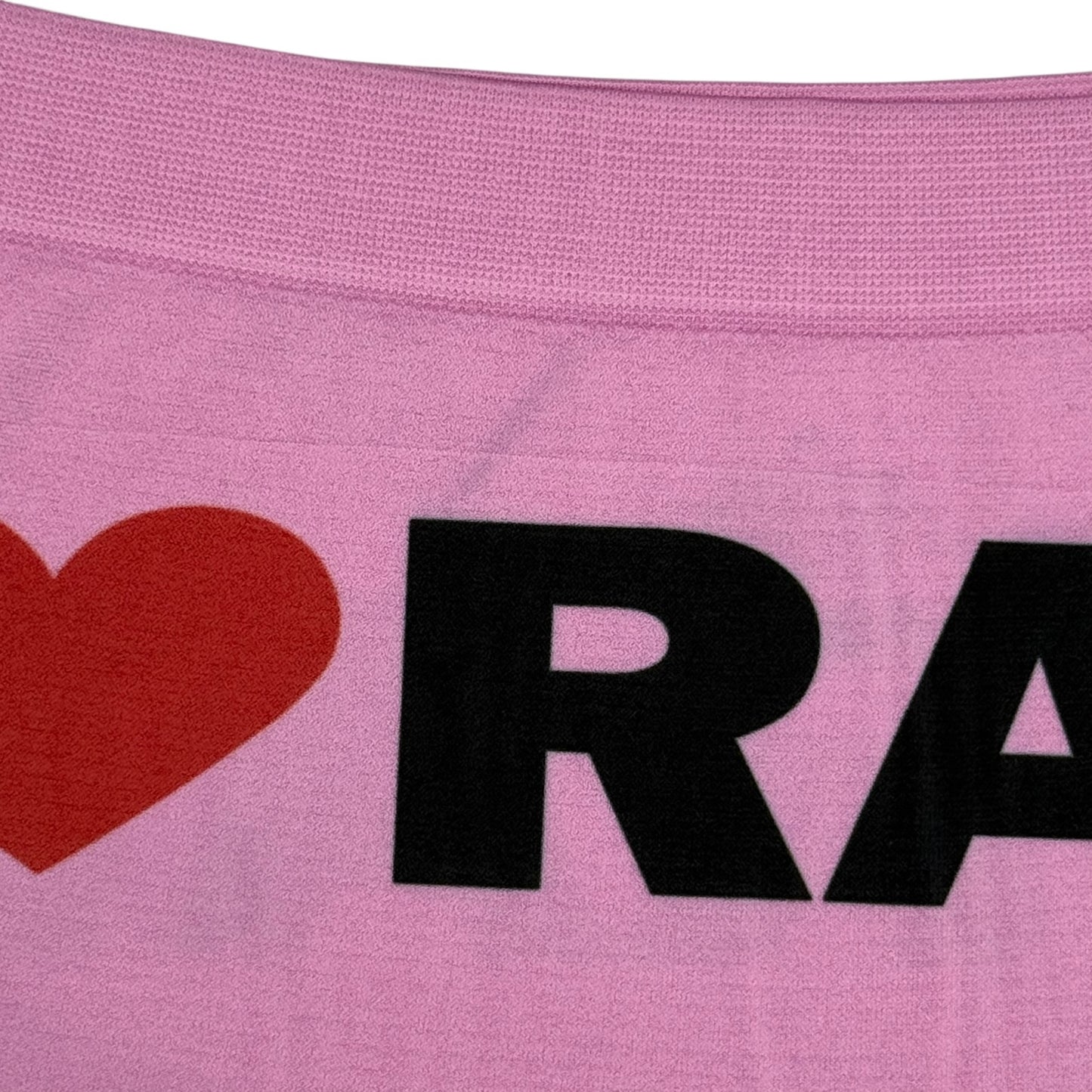 I LOVE RATS PINK BOYSHORT UNDIES - M