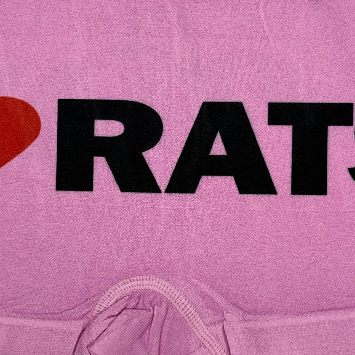 I LOVE RATS PINK BOYSHORT UNDIES - XL