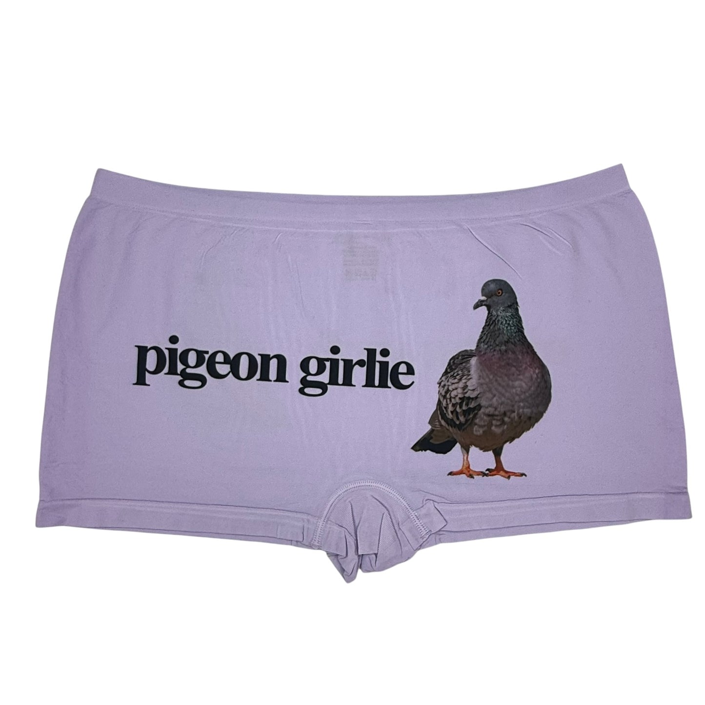 PIGEON GIRLIE LAVENDER BOYSHORT UNDIES - 2XL