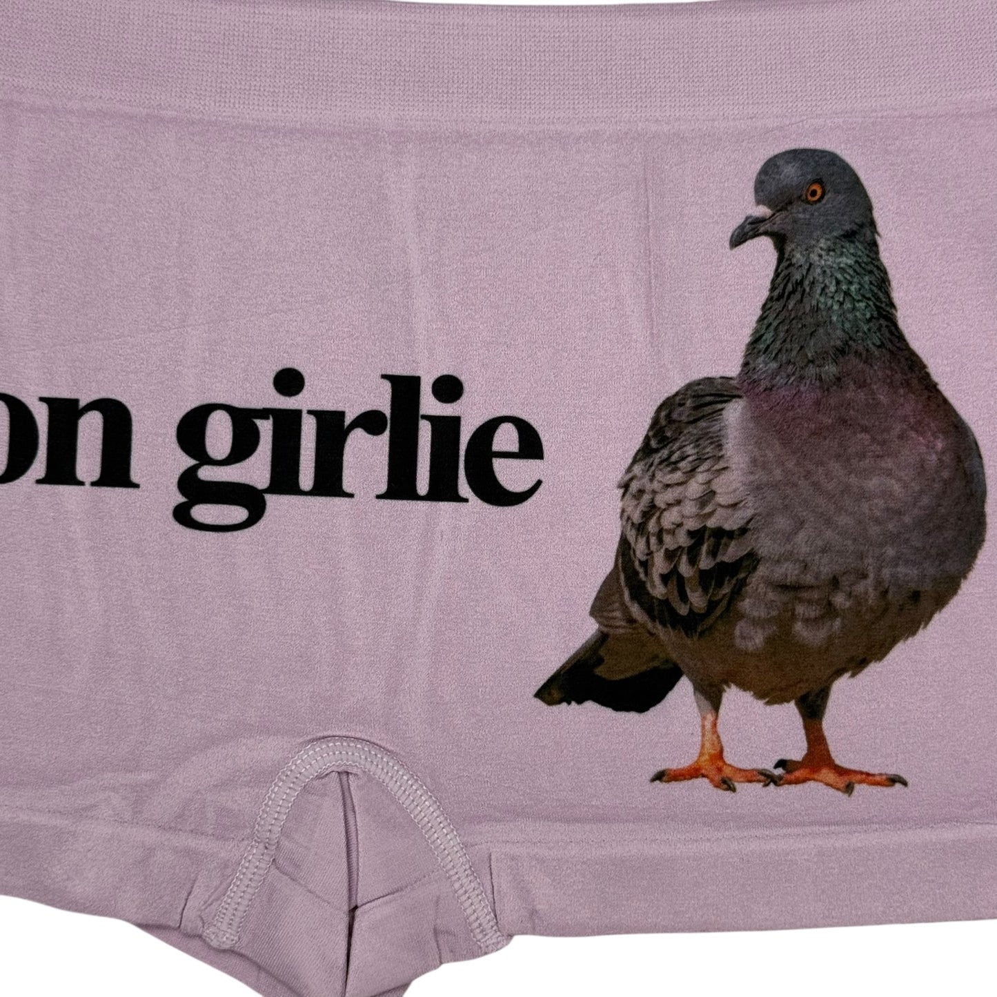 PIGEON GIRLIE LAVENDER BOYSHORT UNDIES - XL