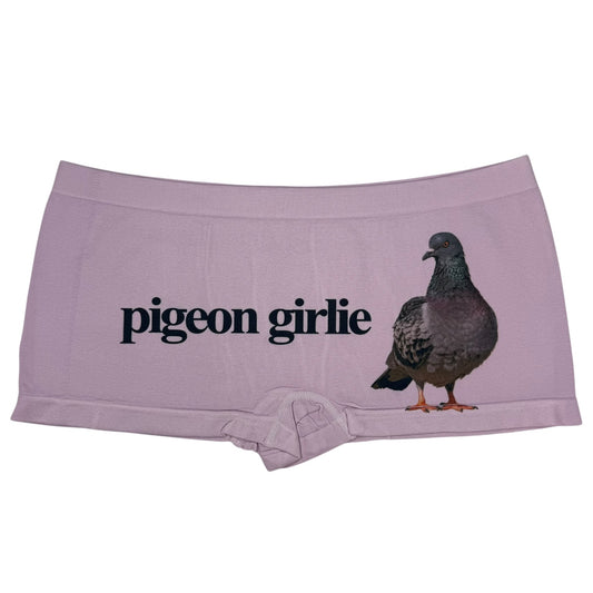 PIGEON GIRLIE LAVENDER BOYSHORT UNDIES - XL