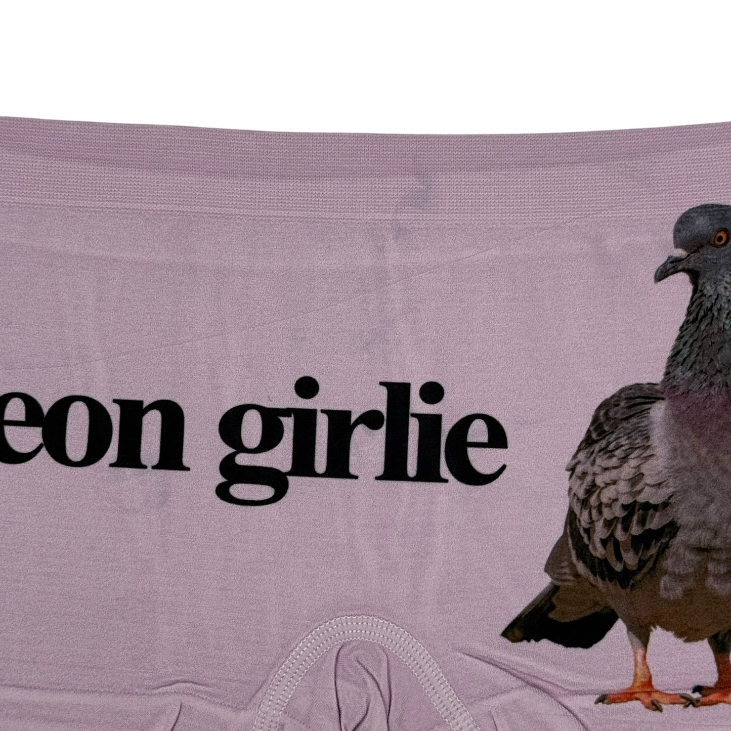 PIGEON GIRLIE LAVENDER BOYSHORT UNDIES SAMPLE- M