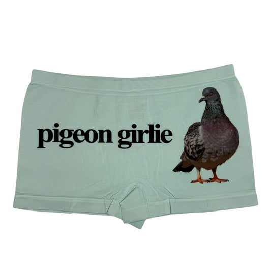 PIGEON GIRLIE SEAFOAM BOYSHORT UNDIES - S