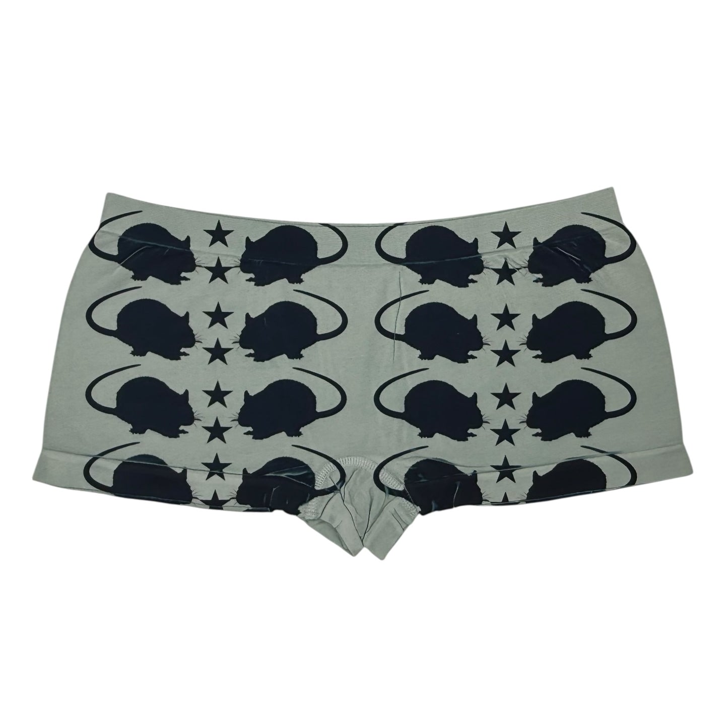 PUNK RAT SAGE BOYSHORT UNDIES - L