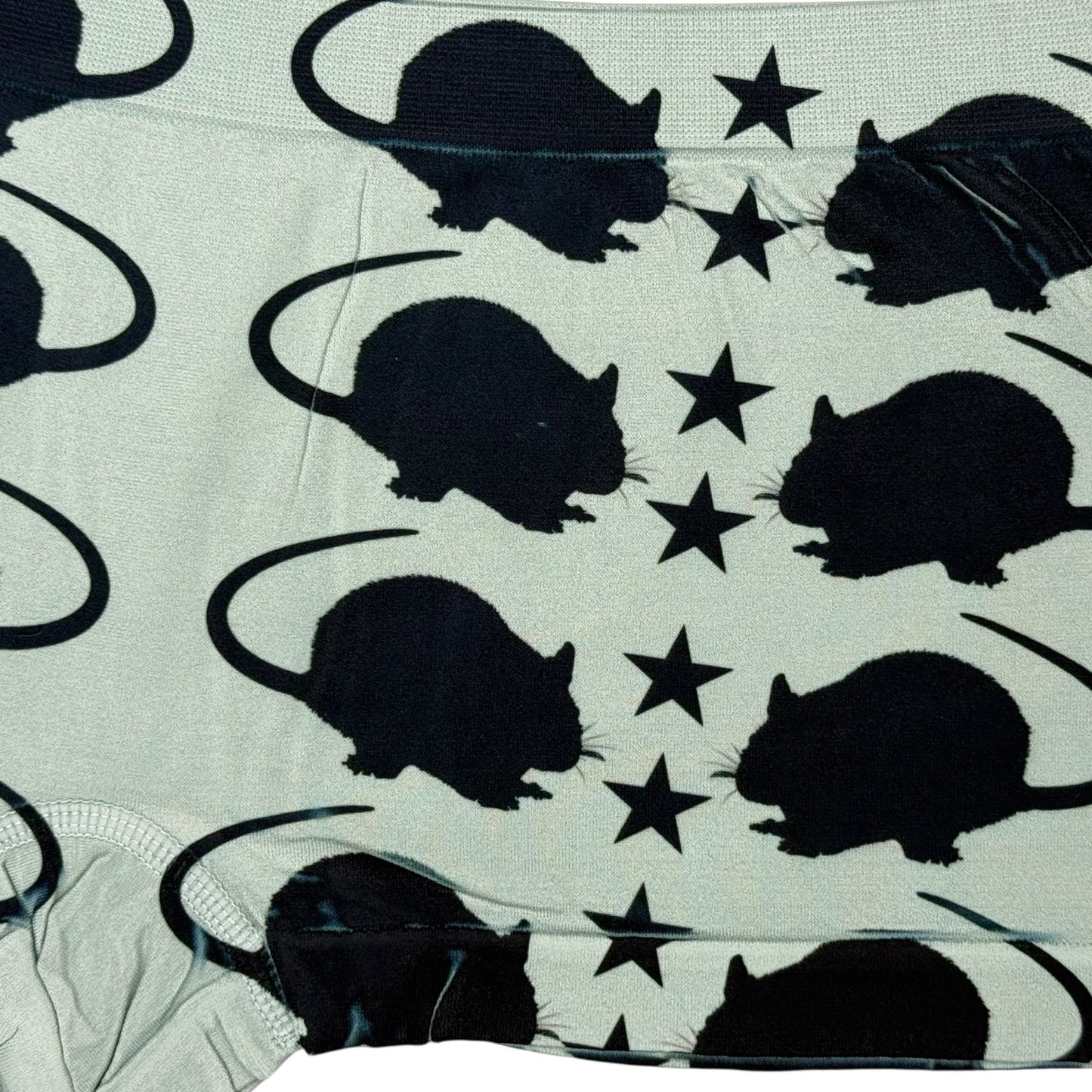 PUNK RAT SAGE BOYSHORT UNDIES - L