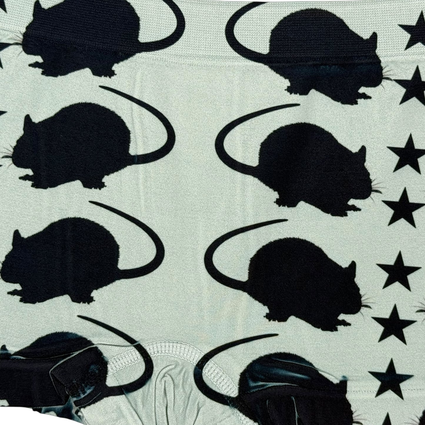 PUNK RAT SAGE BOYSHORT UNDIES - L