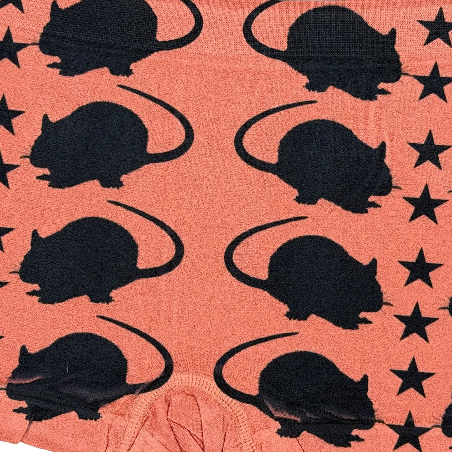 PUNK RAT CORAL BOYSHORT UNDIES - XL