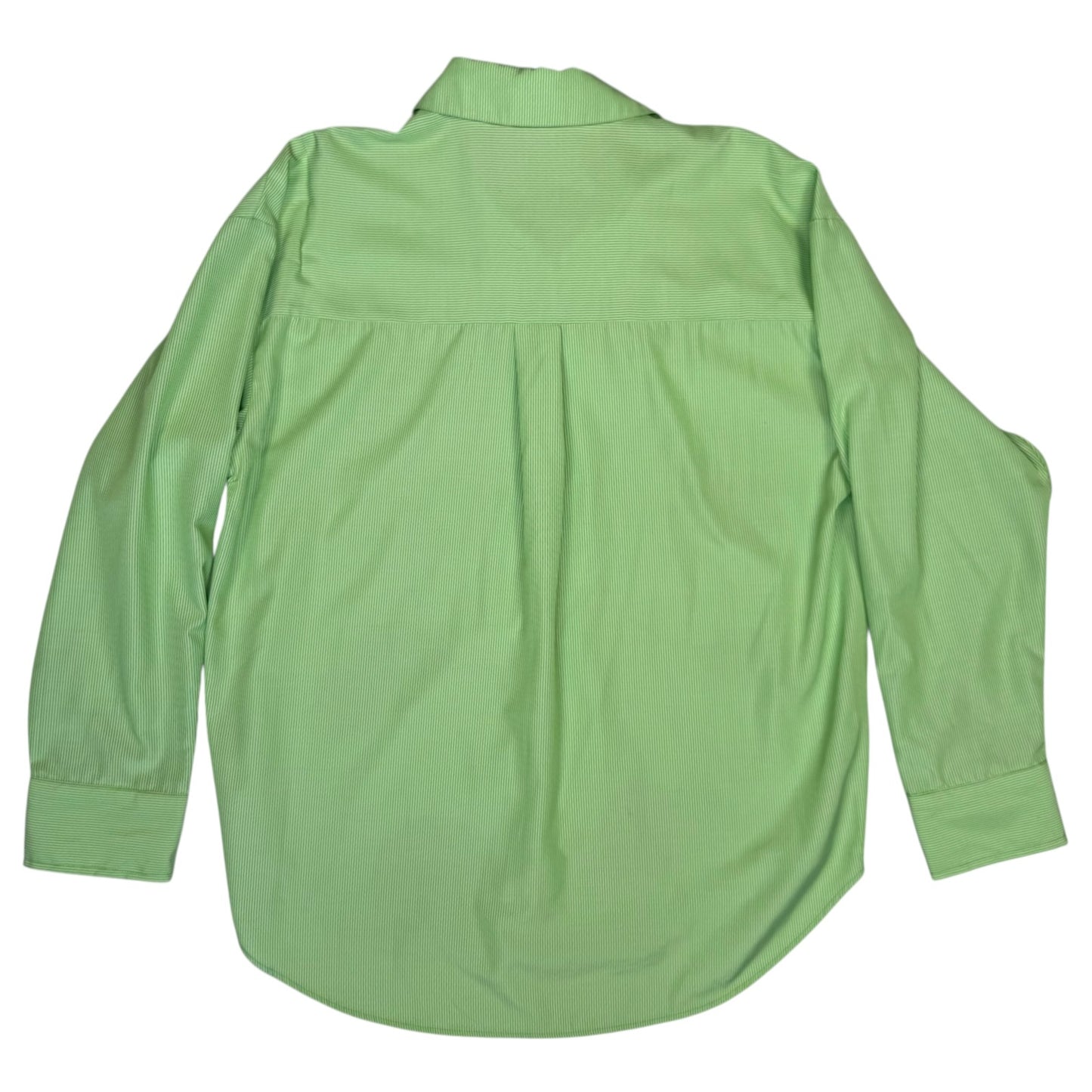 RATS EVERYWHERE GREEN STRIPED BLOUSE - M