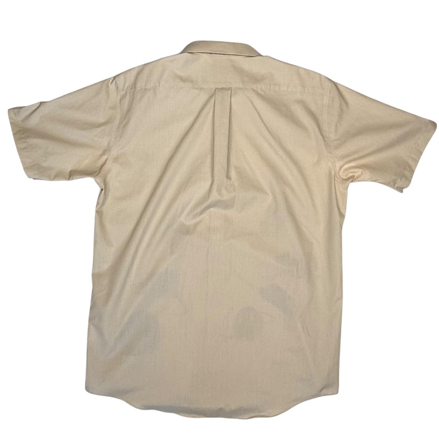 SUPER COOL RAT TAN WHITE BUTTON UP -  MENS XL