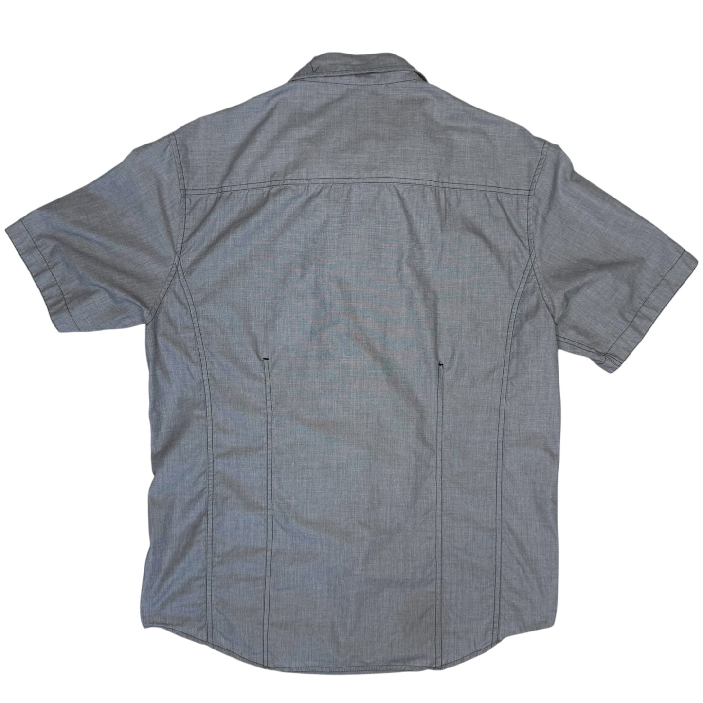 PIGEON GRAY BUTTON UP -  MENS XL