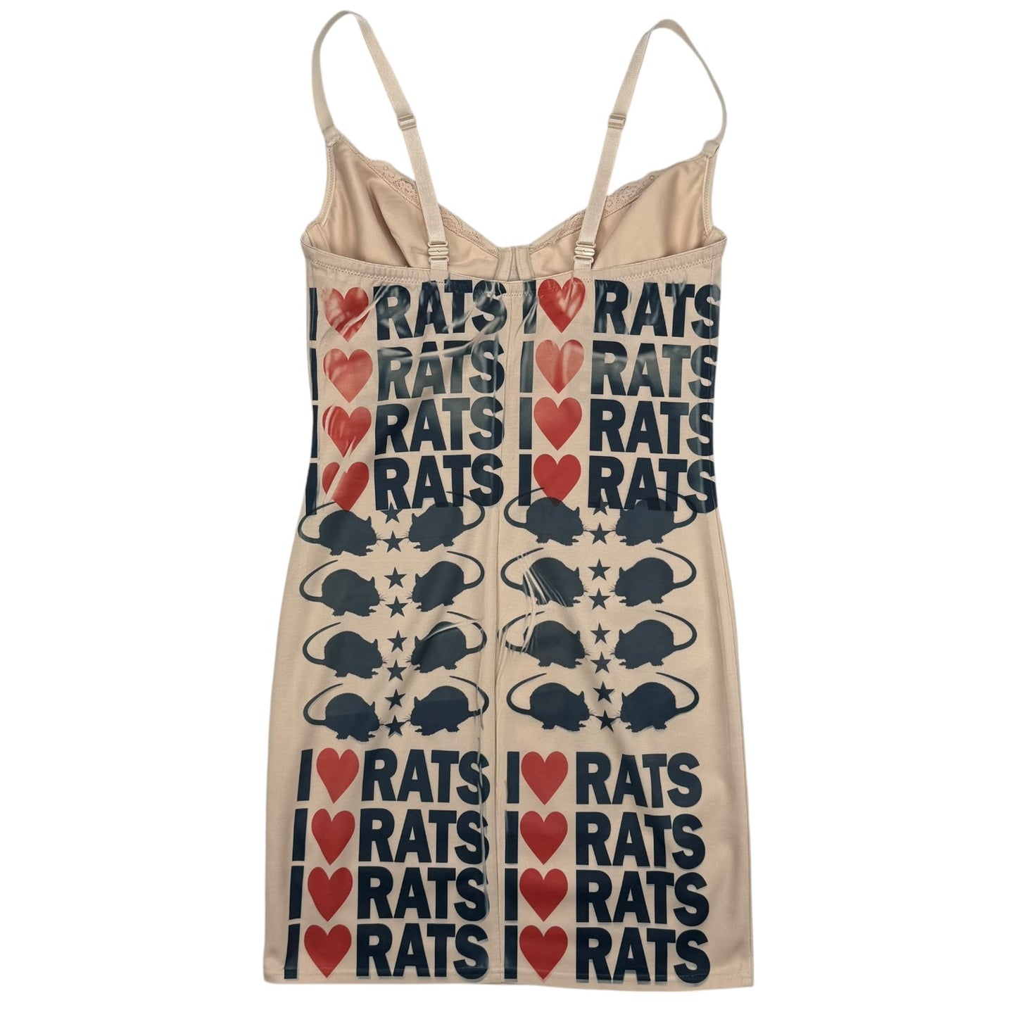 PUNK RAT SNATCHED TAN DRESS - 36C