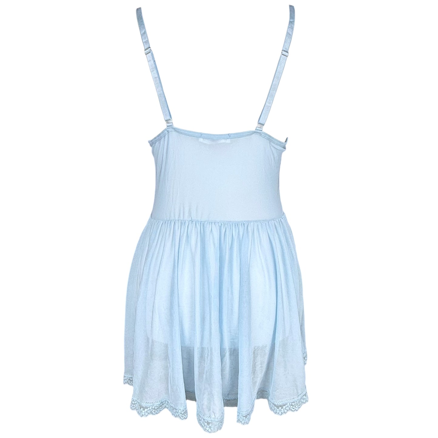 BLUE RAT BABYDOLL MINI DRESS - L