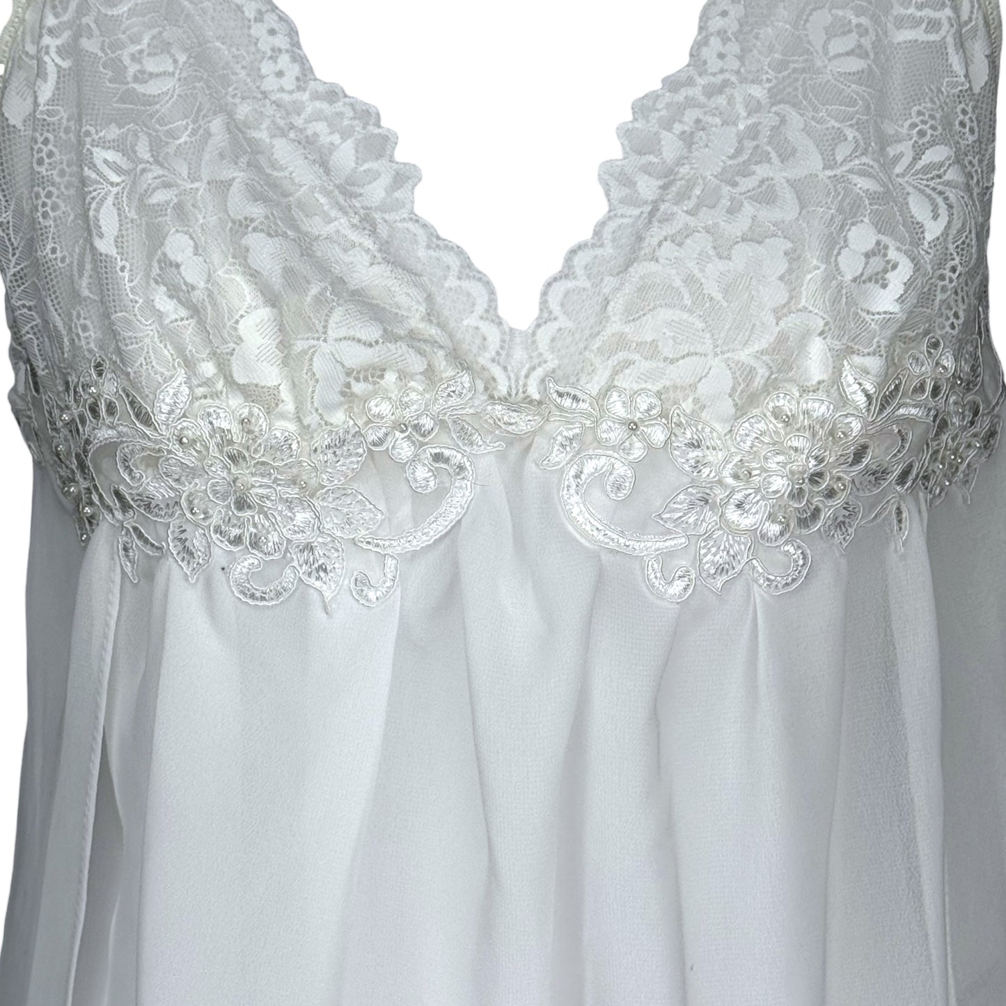 RAT FRIENDS WHITE BABYDOLL TANK - M