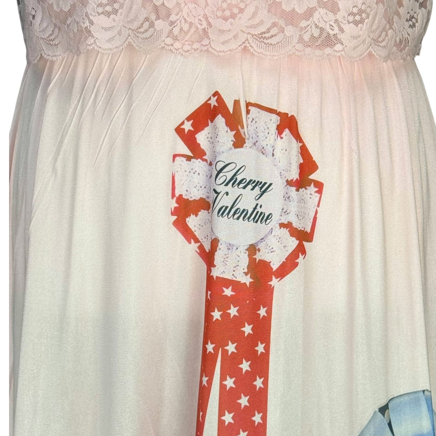 TYPE A PINK LACE DRESS - S