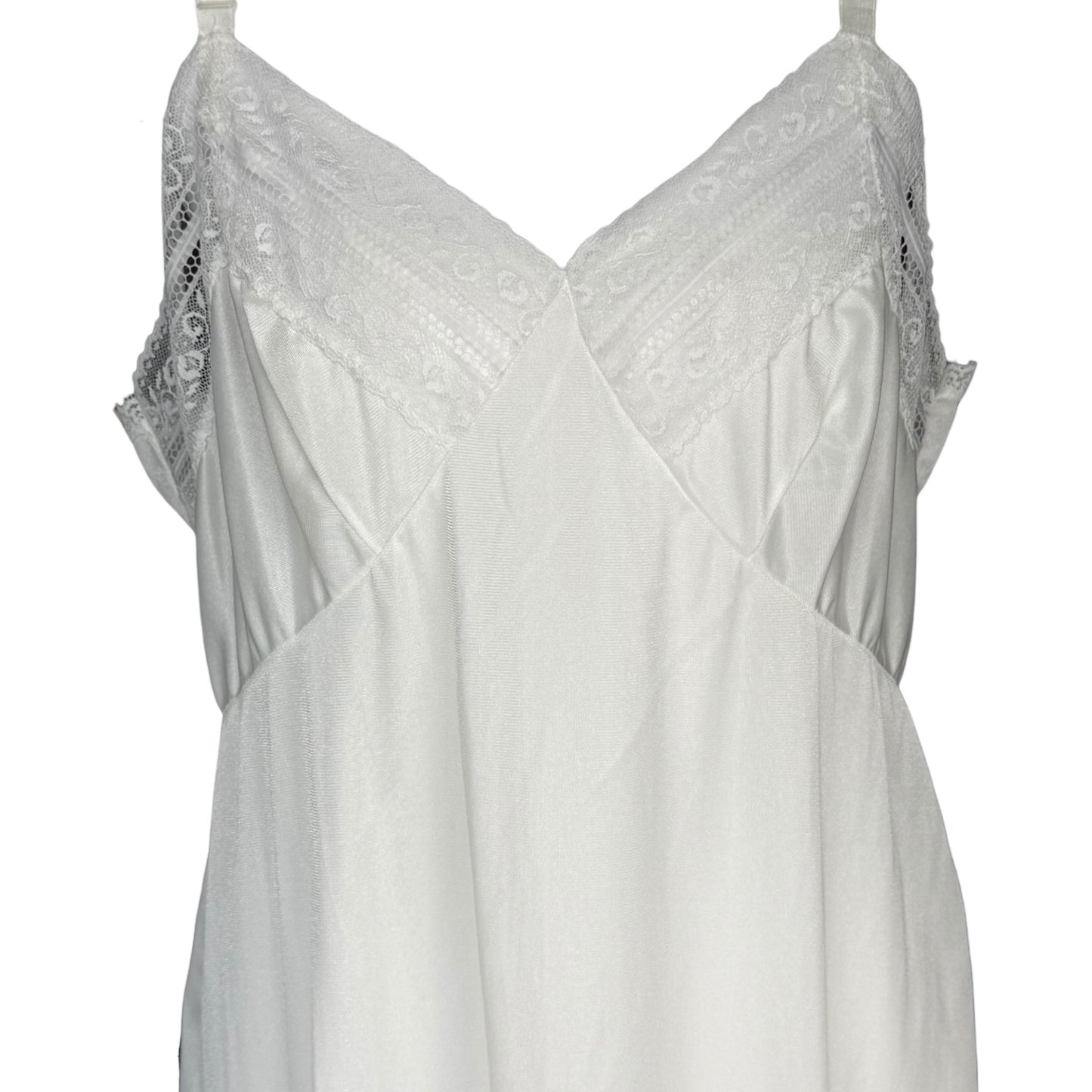 BIG RAT WHITE LACE DRESS - L