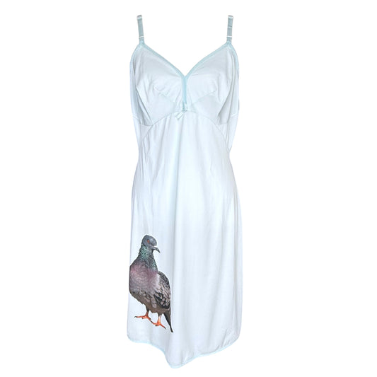BLUE PIGEON SLIP DRESS - M