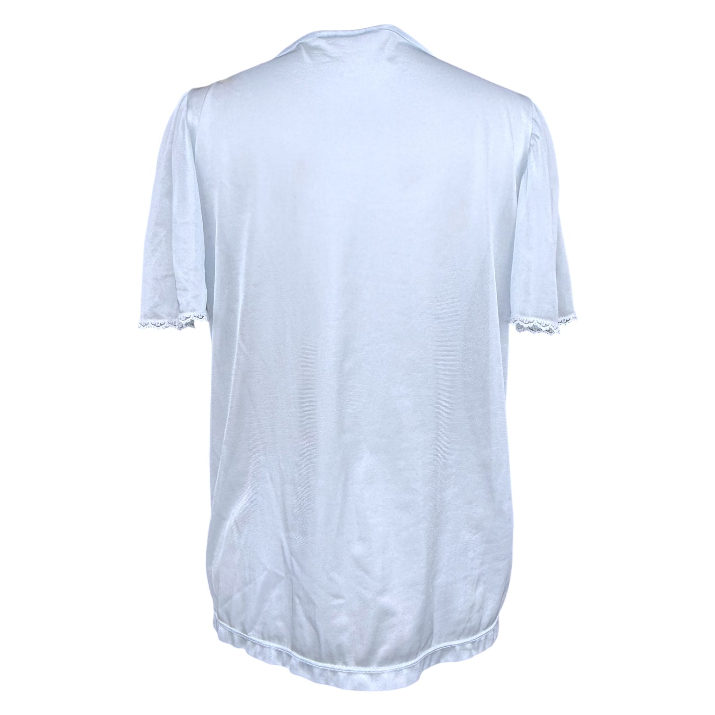 BLUE PIGEON ROSETTE NIGHTIE TOP - M