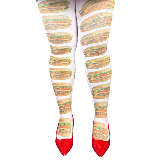 CHEESEBURGER TIGHTS **PRE-ORDER**