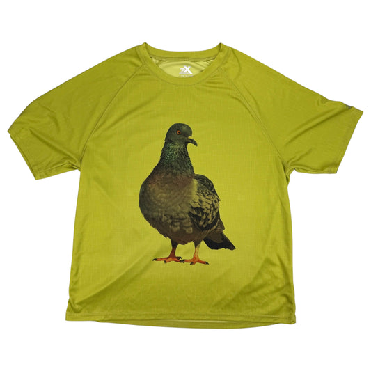 PIGEON GREEN TEE - MENS XL