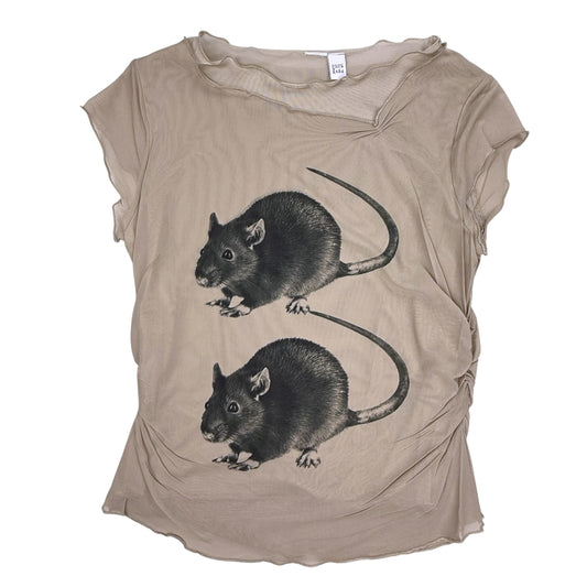 RAT 2 TAUPE MESH TOP - XL