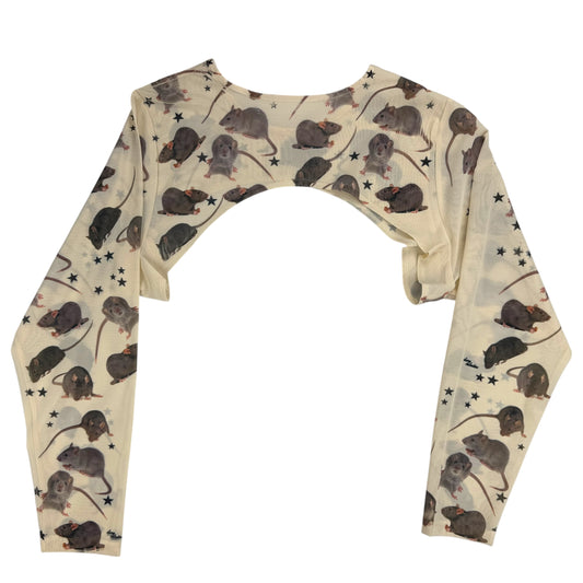 STARS & RATS MESH TOP - 3X