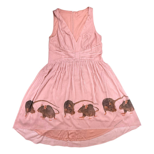 RAT FRIENDS PINK DRESS - XL