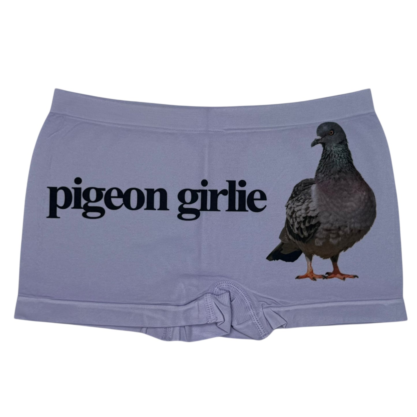 PIGEON GIRLIE LILAC BOYSHORT UNDIES - S