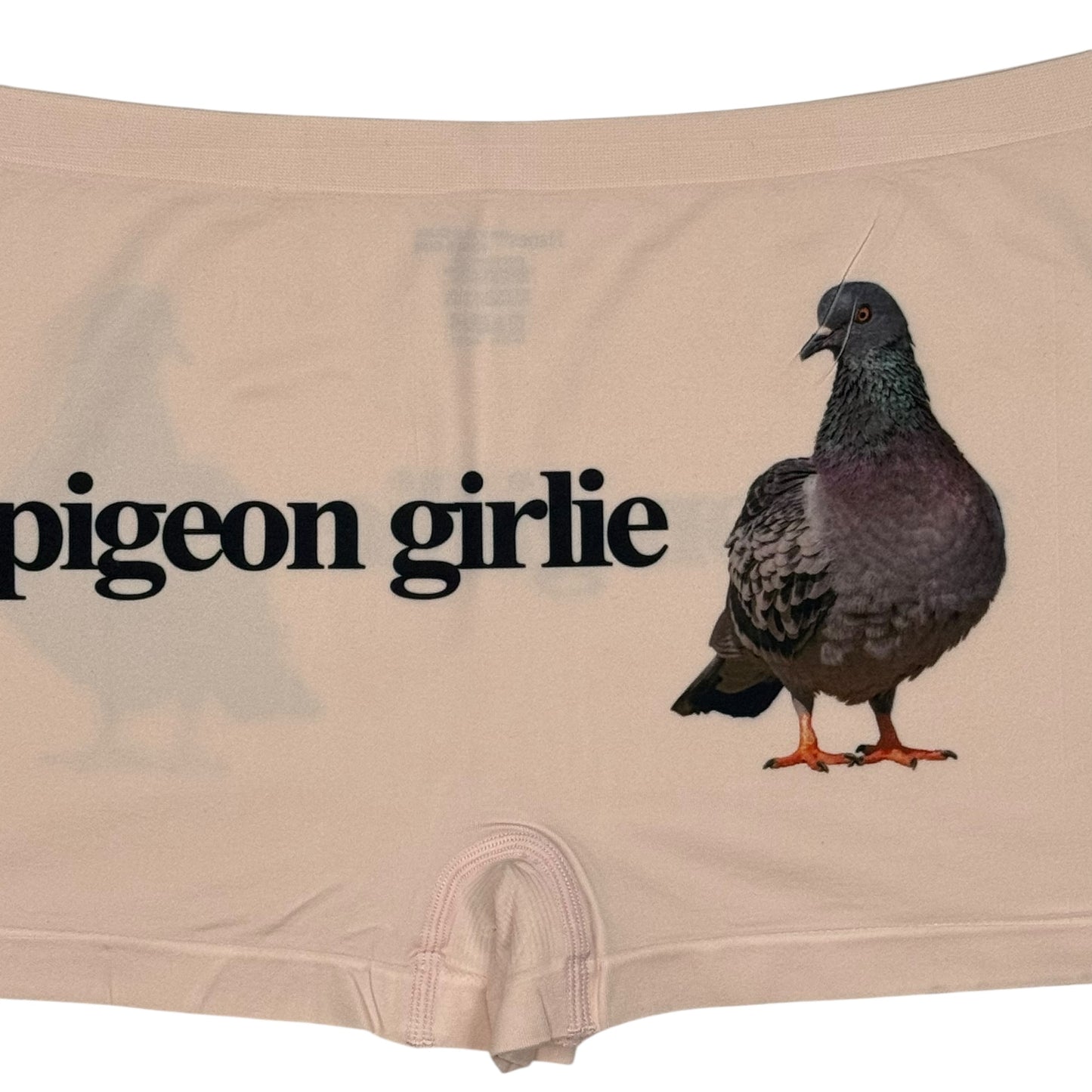 PIGEON GIRLIE PEACH BOYSHORT UNDIES - 2XL