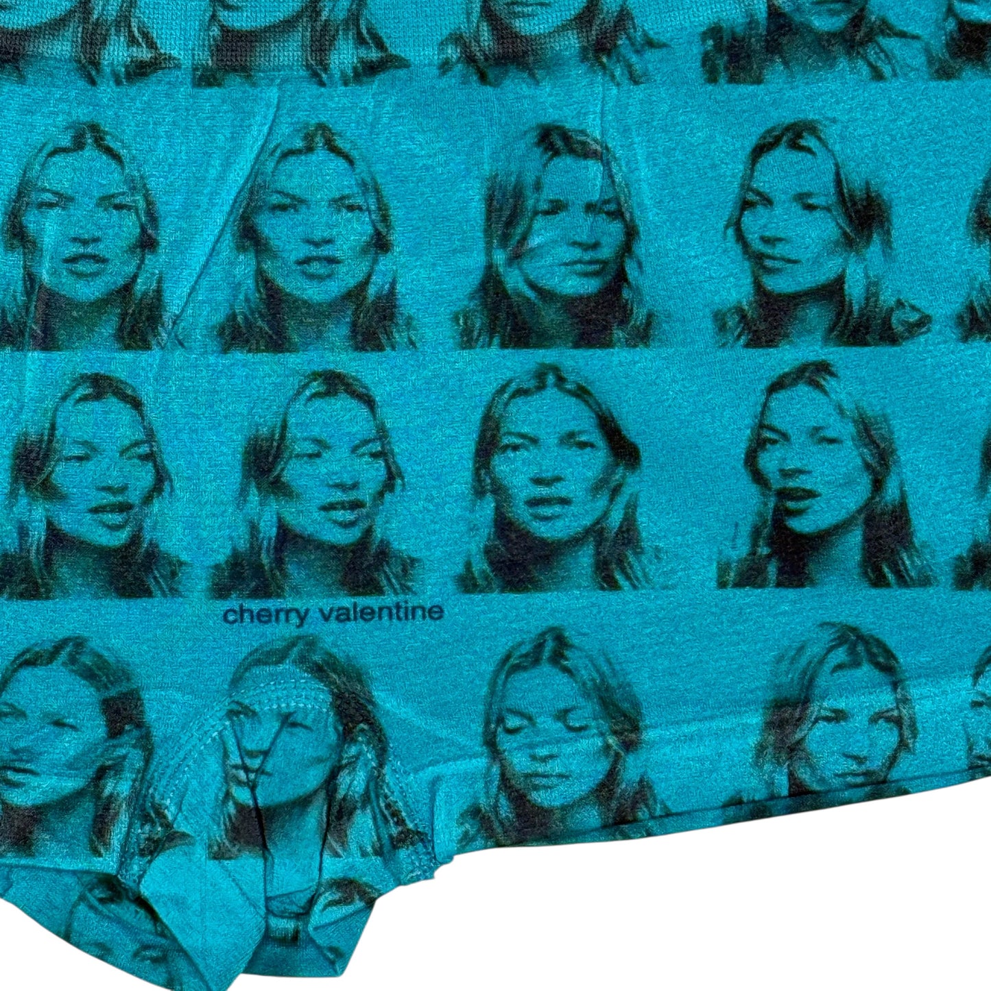 KATE MOSS TEAL BOYSHORT UNDIES - XL
