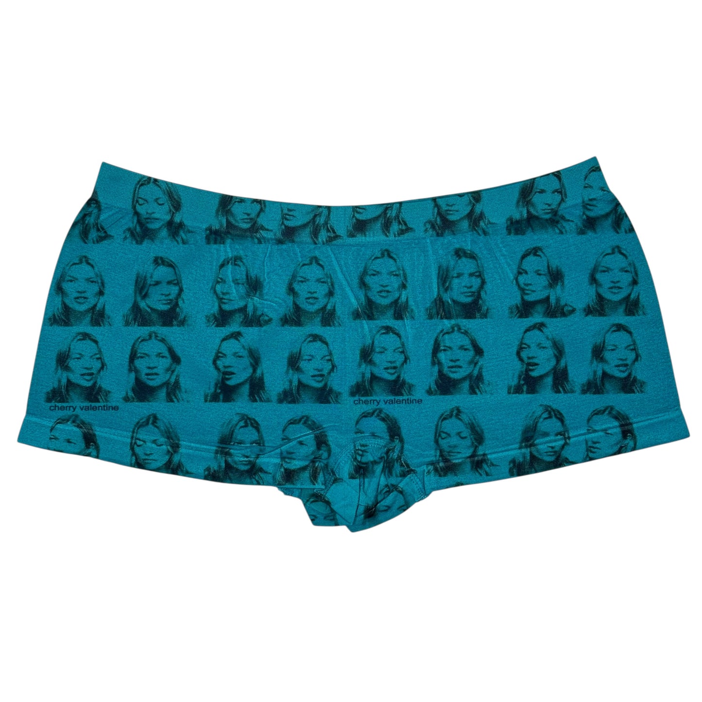 KATE MOSS TEAL BOYSHORT UNDIES - XL