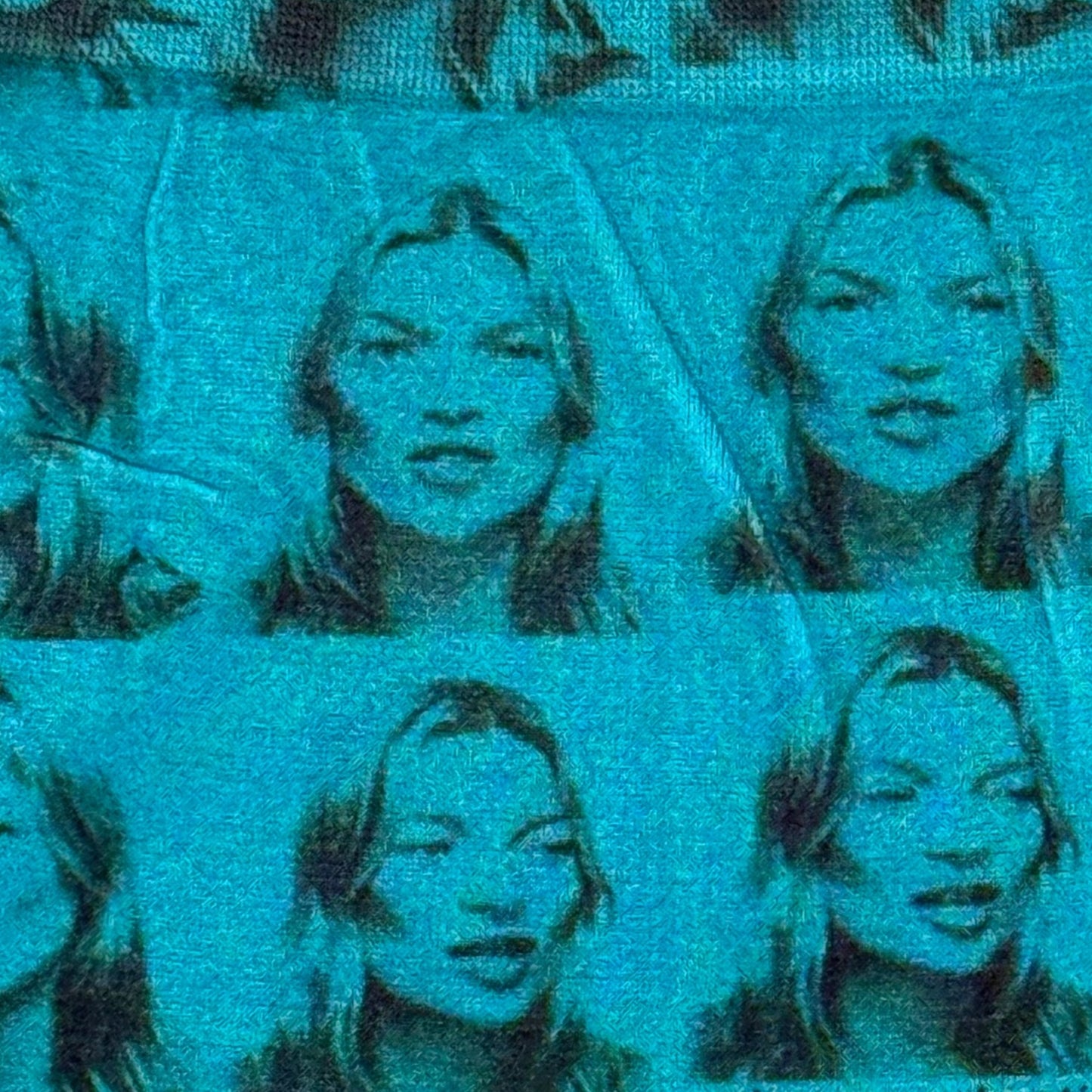 KATE MOSS TEAL BOYSHORT UNDIES - XL