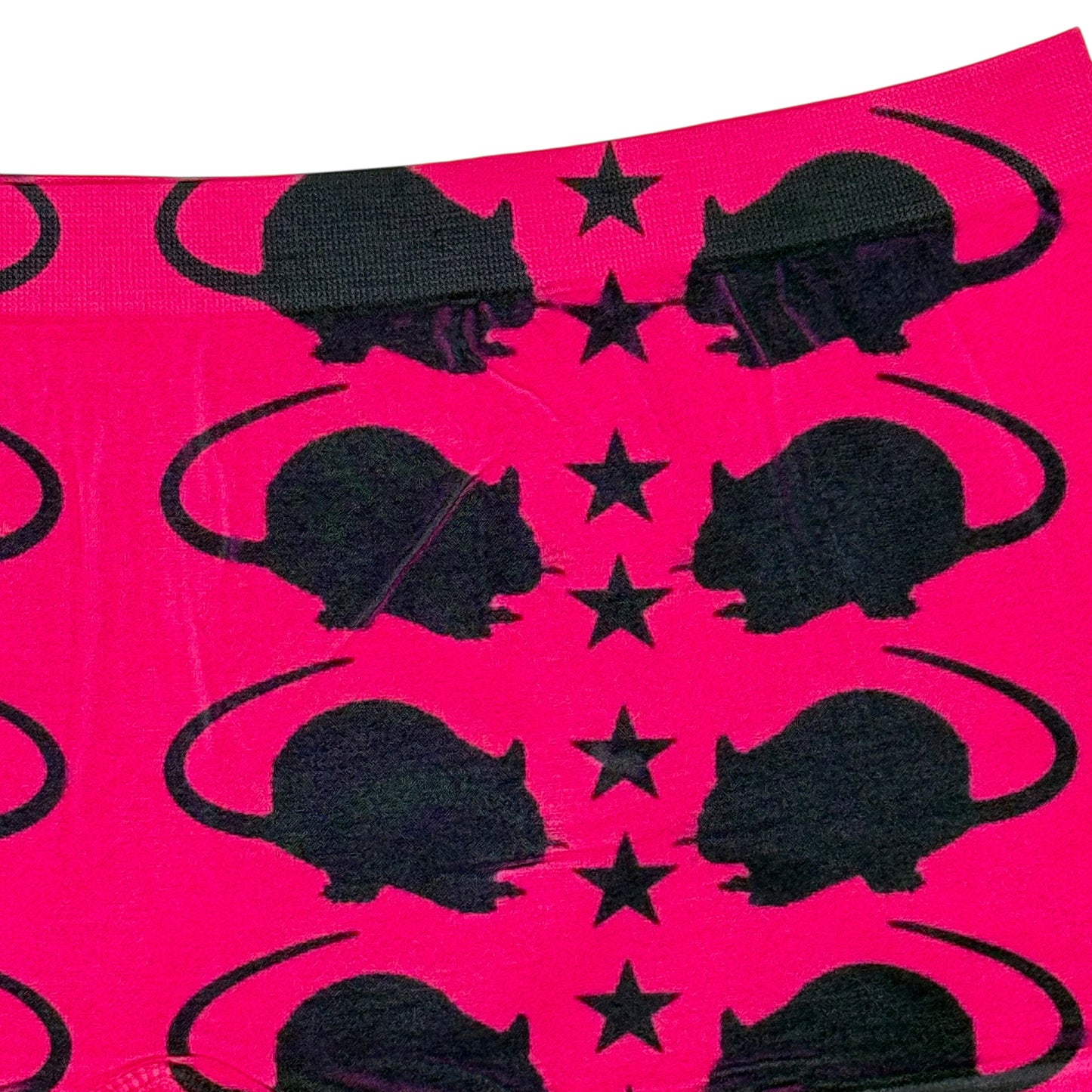 PUNK RAT FUSCHIA BOYSHORT UNDIES - XL