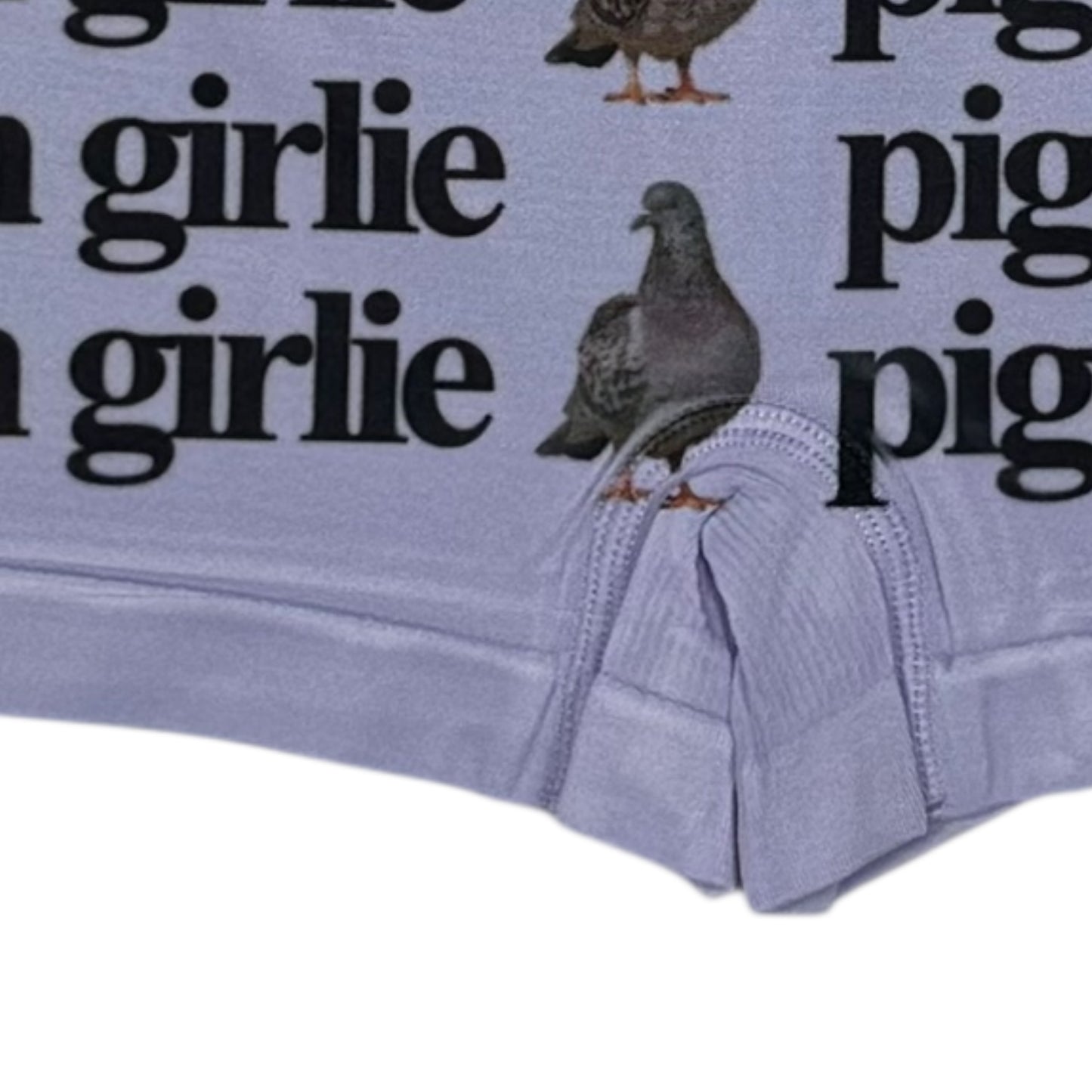 PIGEON GIRLIE LILAC BOYSHORT UNDIES - 2XL