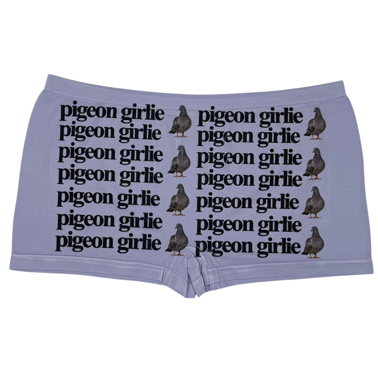 PIGEON GIRLIE LILAC BOYSHORT UNDIES - 2XL