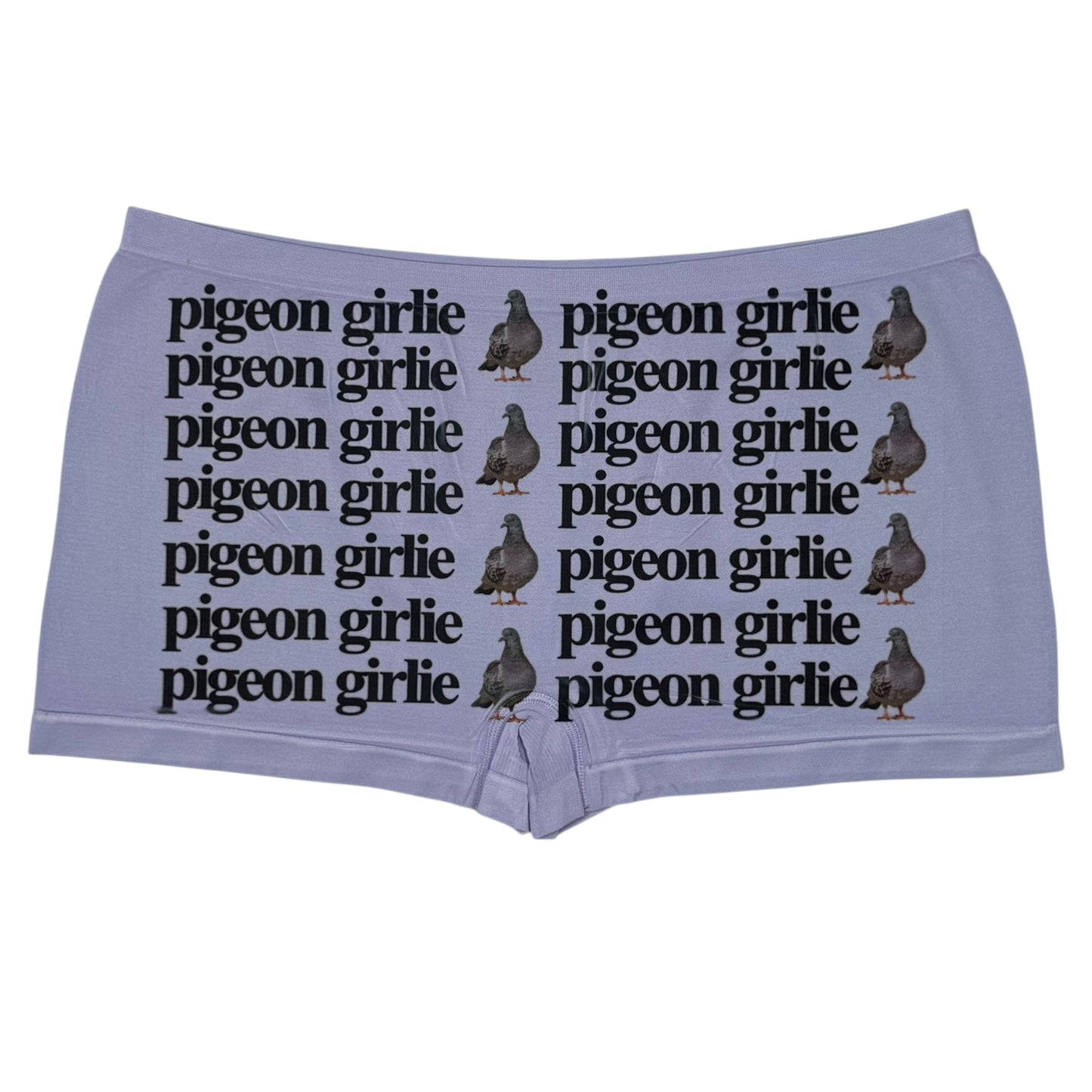 PIGEON GIRLIE LILAC BOYSHORT UNDIES - 2XL