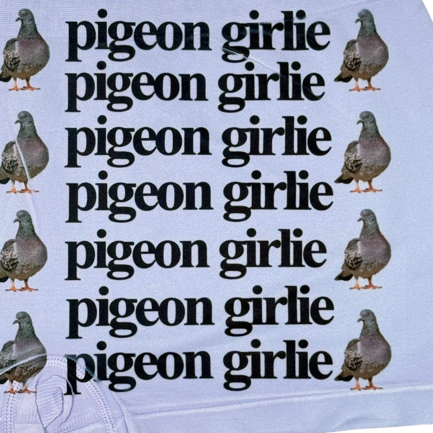 PIGEON GIRLIE LILAC BOYSHORT UNDIES - 2XL